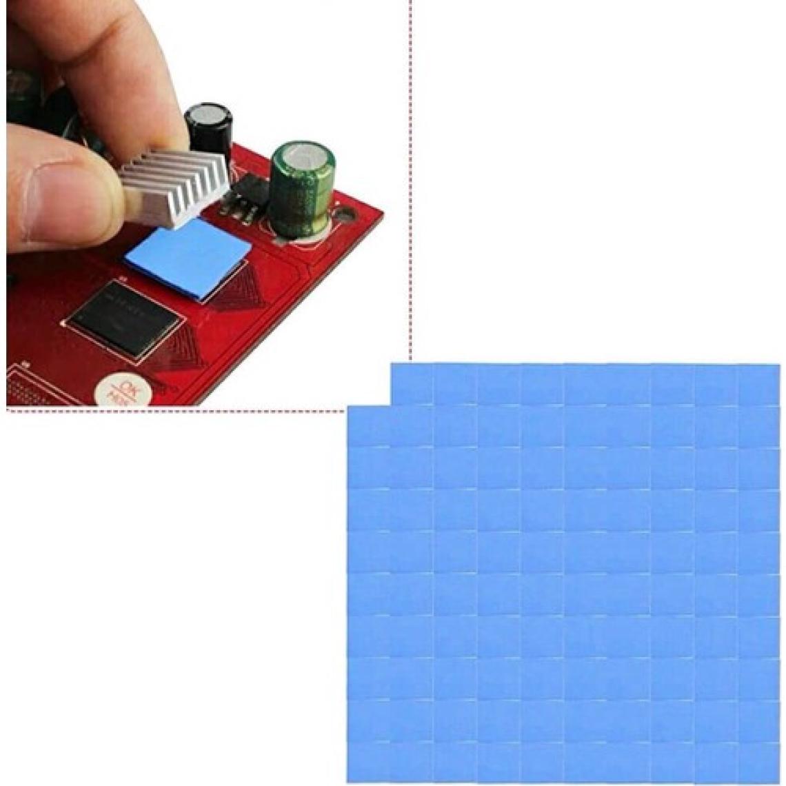 Wozlo 0.5MM*100*100MM Chipset Soğutucu Termal Pad Ped 10*10MM Kesilmiş