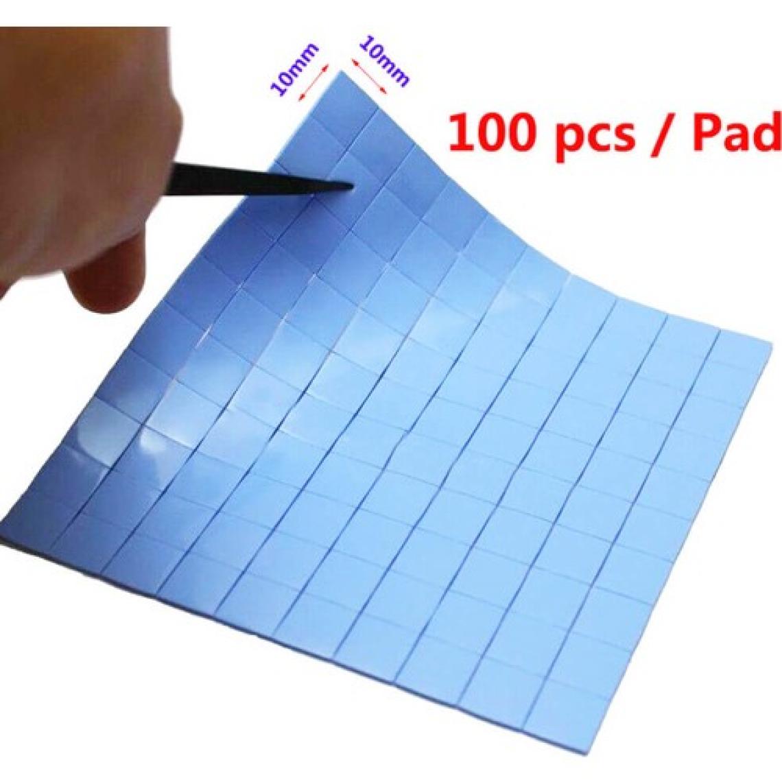 Wozlo 0.5MM*100*100MM Chipset Soğutucu Termal Pad Ped 10*10MM Kesilmiş