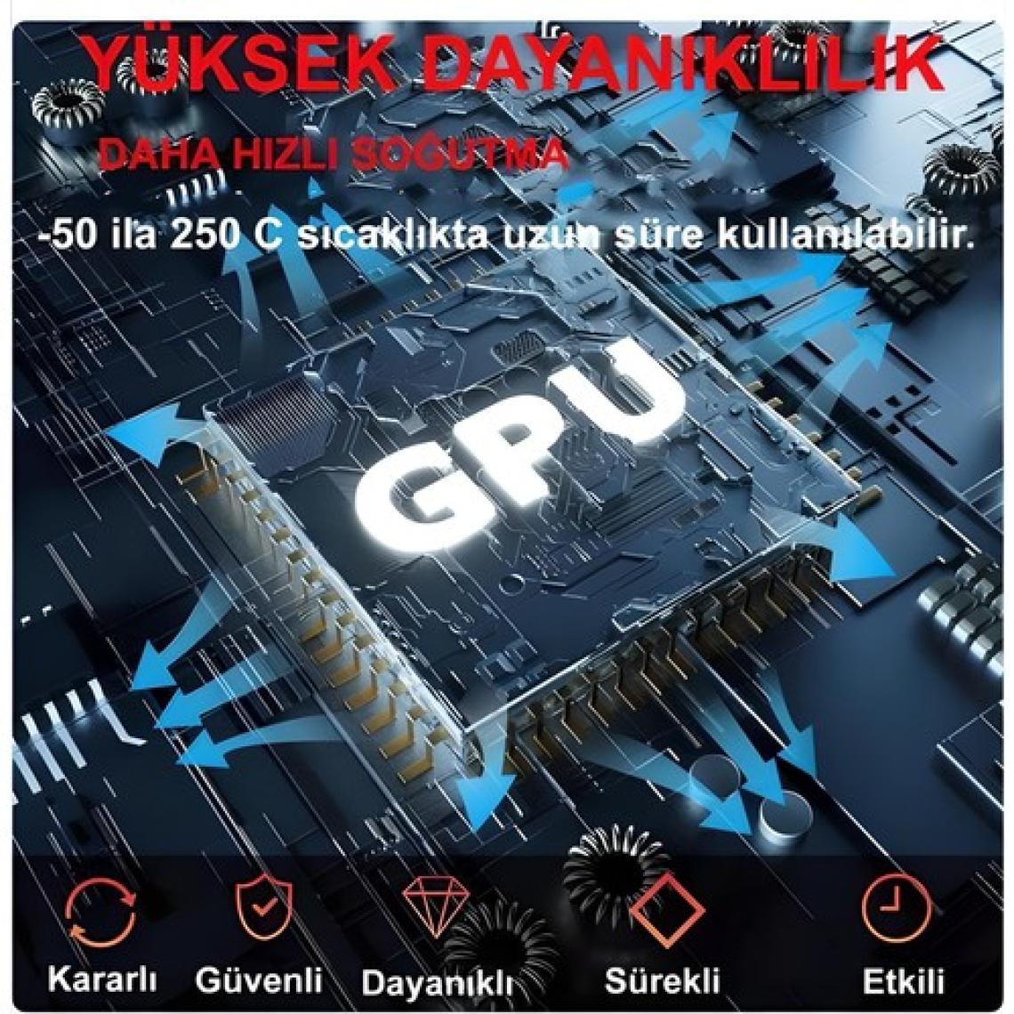 Krl Büyük Boy HY-510 35GR 1.93 W/m.k Termal Macun Cpu Soğutma Pastası