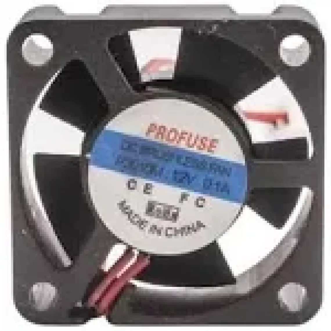 30X30X10MM 12V 0.10A Fan 2 Kablolu