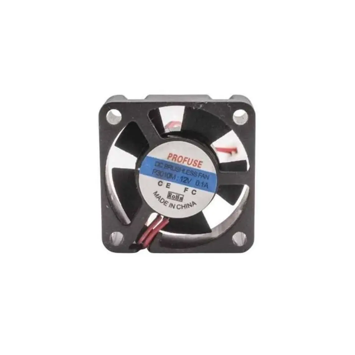 30X30X10MM 12V 0.10A Fan 2 Kablolu