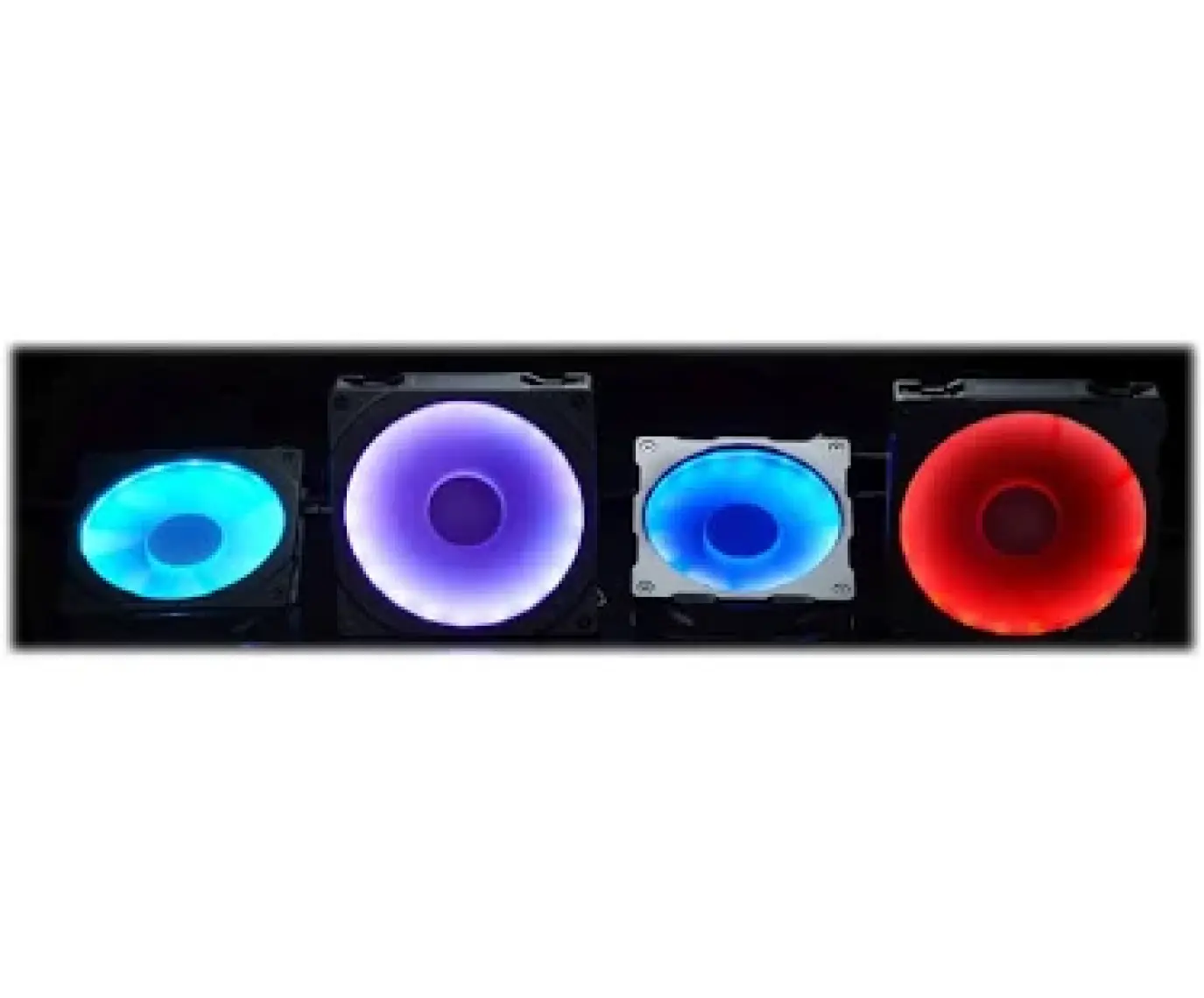 Phanteks Halos Lux 140 mm Rgb Led Fan Çerçevesi Alüminyum - Siyah