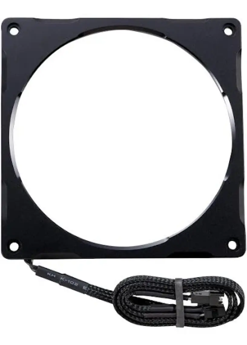 Phanteks Halos Lux 140 mm Rgb Led Fan Çerçevesi Alüminyum - Siyah
