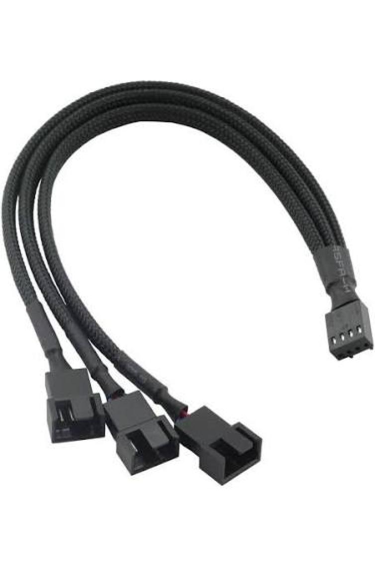 4 Pin Pwm Fan Kontrol Kablosu 4p Dişi 3+3+4p Erkek 4pinli Fan Uzatma Fan Çoklayıcı Pwm Kablo