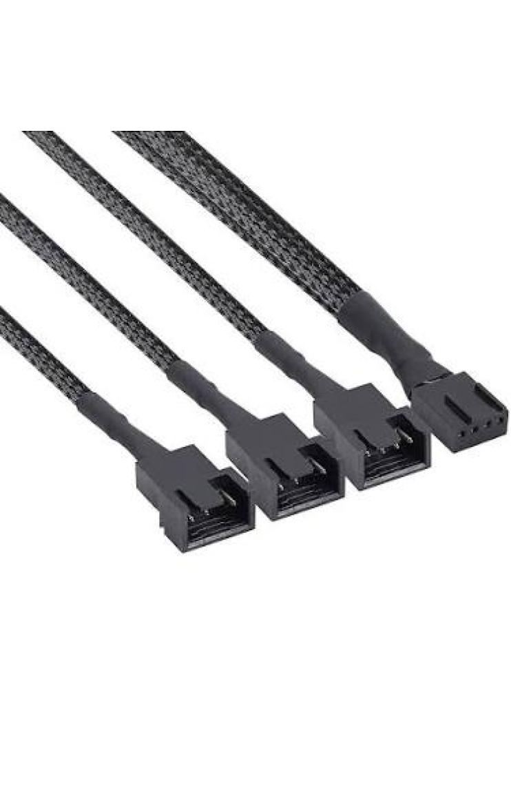 4 Pin Pwm Fan Kontrol Kablosu 4p Dişi 3+3+4p Erkek 4pinli Fan Uzatma Fan Çoklayıcı Pwm Kablo