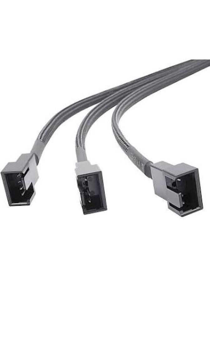 4 Pin Pwm Fan Kontrol Kablosu 4p Dişi 3+3+4p Erkek 4pinli Fan Uzatma Fan Çoklayıcı Pwm Kablo