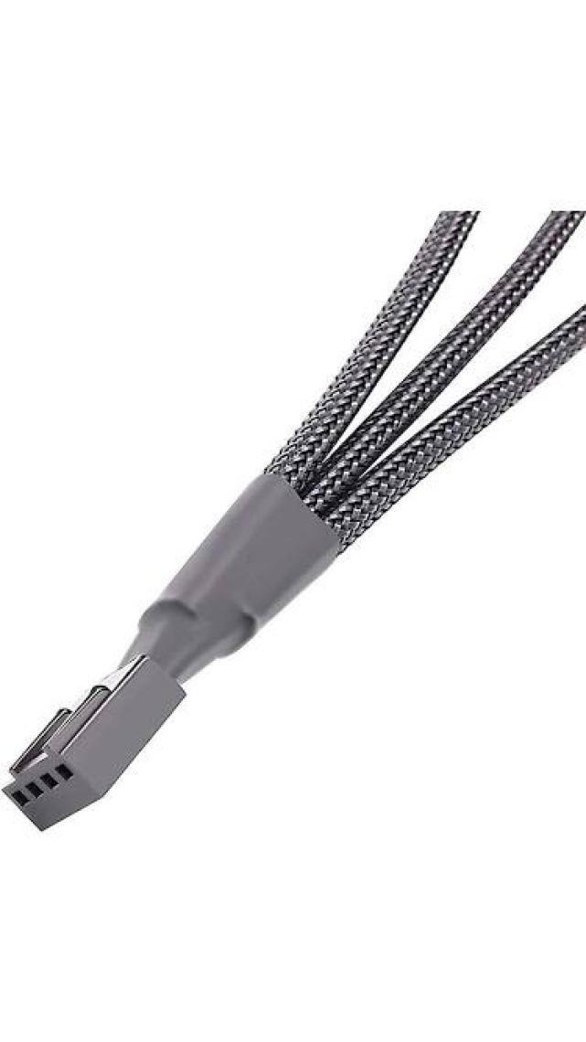 4 Pin Pwm Fan Kontrol Kablosu 4p Dişi 3+3+4p Erkek 4pinli Fan Uzatma Fan Çoklayıcı Pwm Kablo