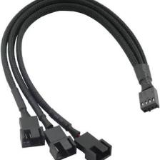 4 Pin Pwm Fan Kontrol Kablosu 4p Dişi 3+3+4p Erkek 4pinli Fan Uzatma Fan Çoklayıcı Pwm Kablo