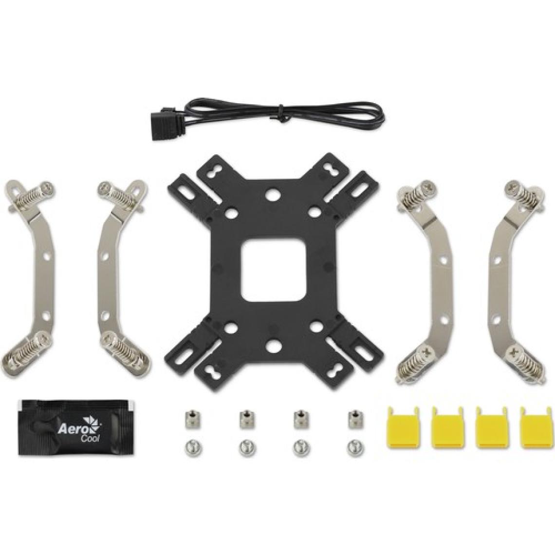 Aerocool Cylon 4F 12cm Şeffaf Fan İşlemci Soğutucu (AE-CC-CYLN4F)
