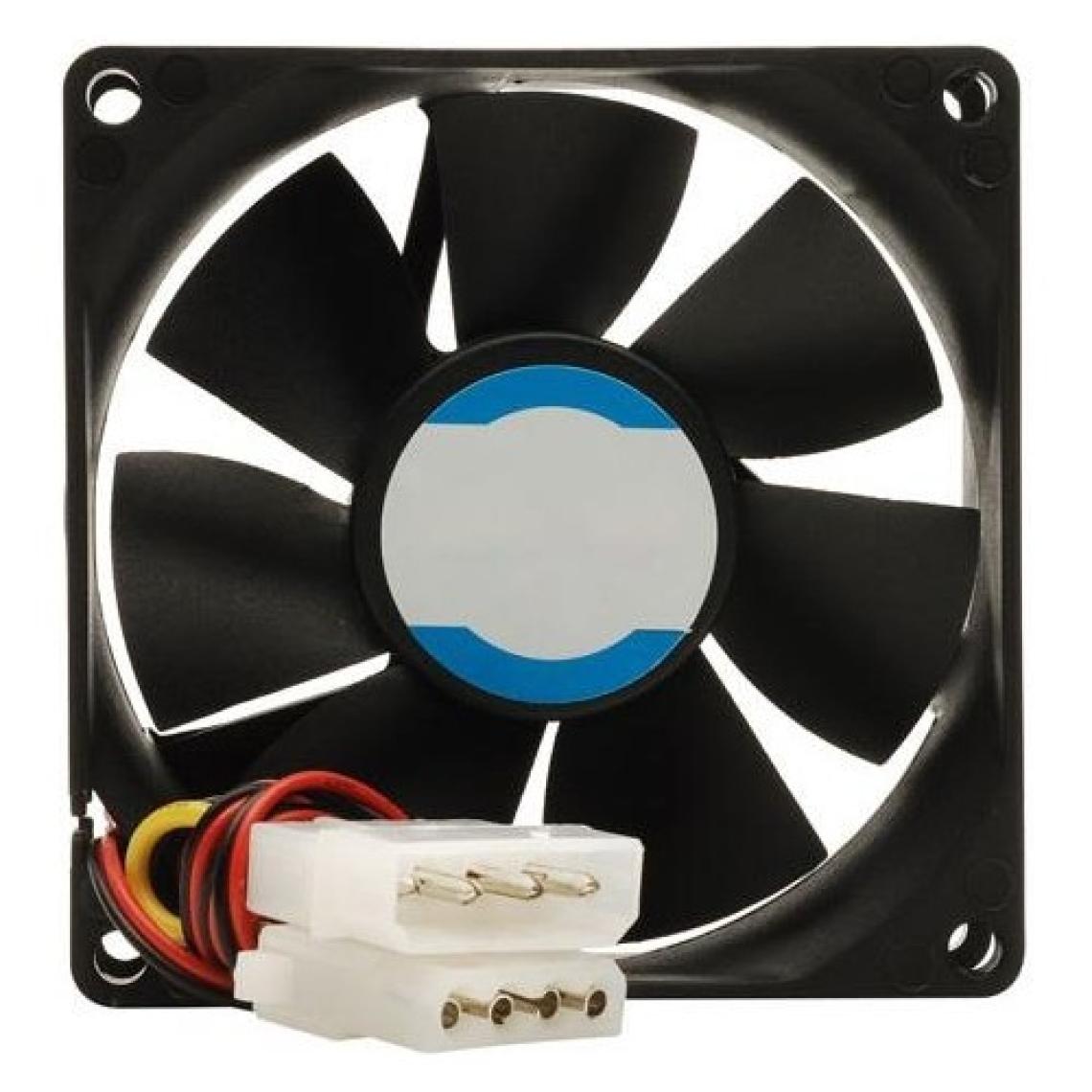 Koodmax 8cm Kasa Fanı Siyah 80*80*25MM Kasa Soğutucu Fan Sessiz