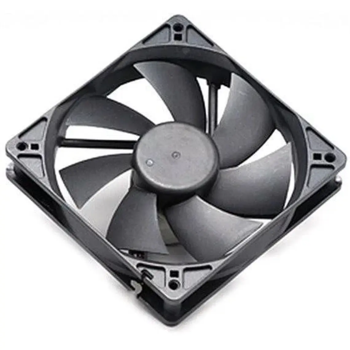 Compaxe 12CM Bilgisayar Kasa Fanı Siyah Standart + Montaj Vidaları
