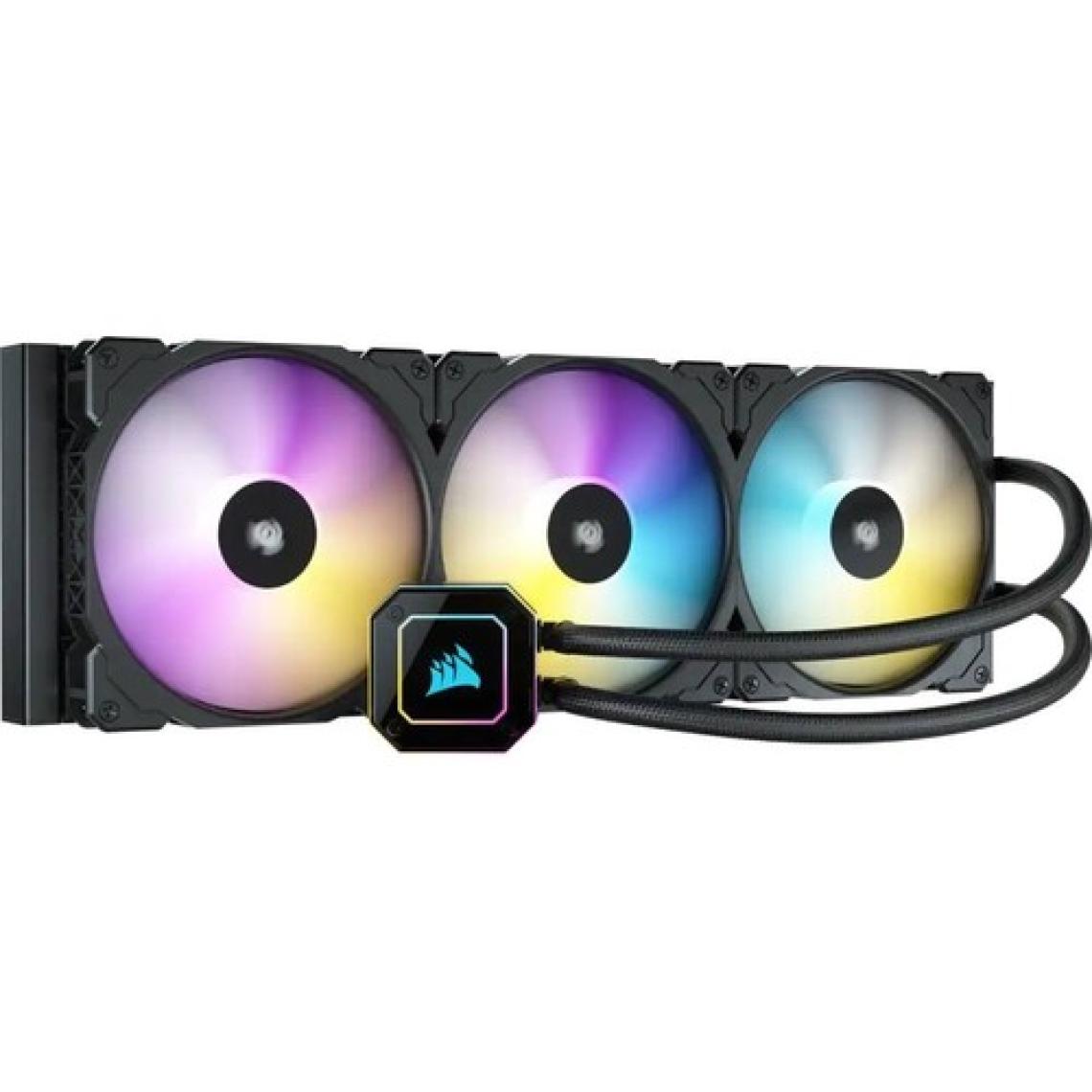 Corsair CW-9060055-WW Icue H170I Elite Capellix Siyah 420 mm Intel-Amd Uyumlu Sıvı Soğutucu