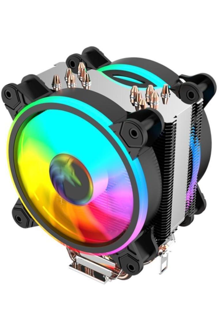 Gemetech Hd6.2 Pro Cpu Soğutucu 2x12 Cm Led Fan Intel-amd-2011 Soket