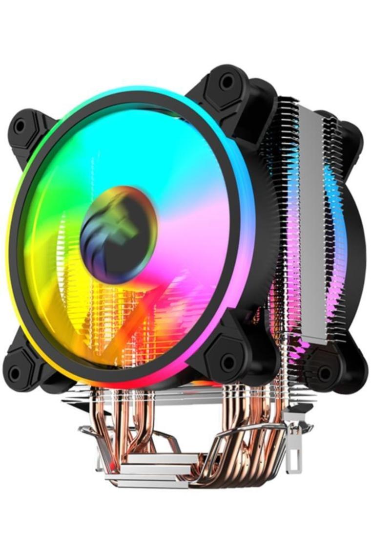 Gemetech Hd6.2 Pro Cpu Soğutucu 2x12 Cm Led Fan Intel-amd-2011 Soket
