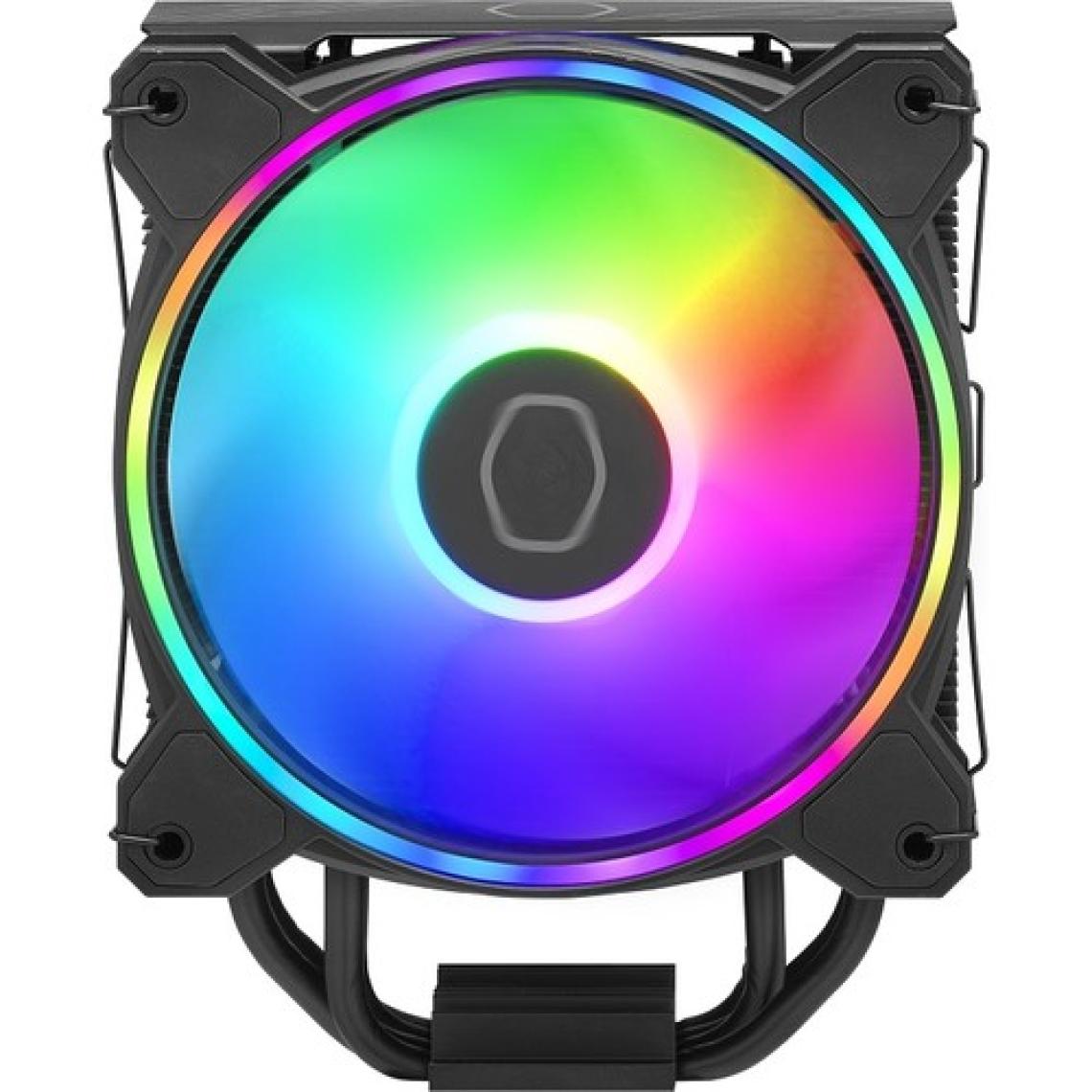 Cooler Master Hyper 212 Halo Siyah Cpu Soğutucu MF120 Halo Çift Döngü Argb Fan (RR-S4KK-20PA-R1)