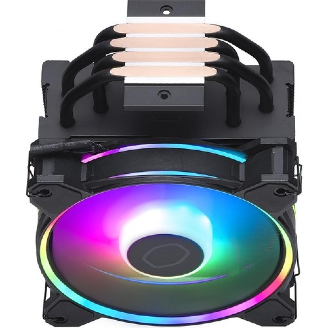 Cooler Master Hyper 212 Halo Siyah Cpu Soğutucu MF120 Halo Çift Döngü Argb Fan (RR-S4KK-20PA-R1)