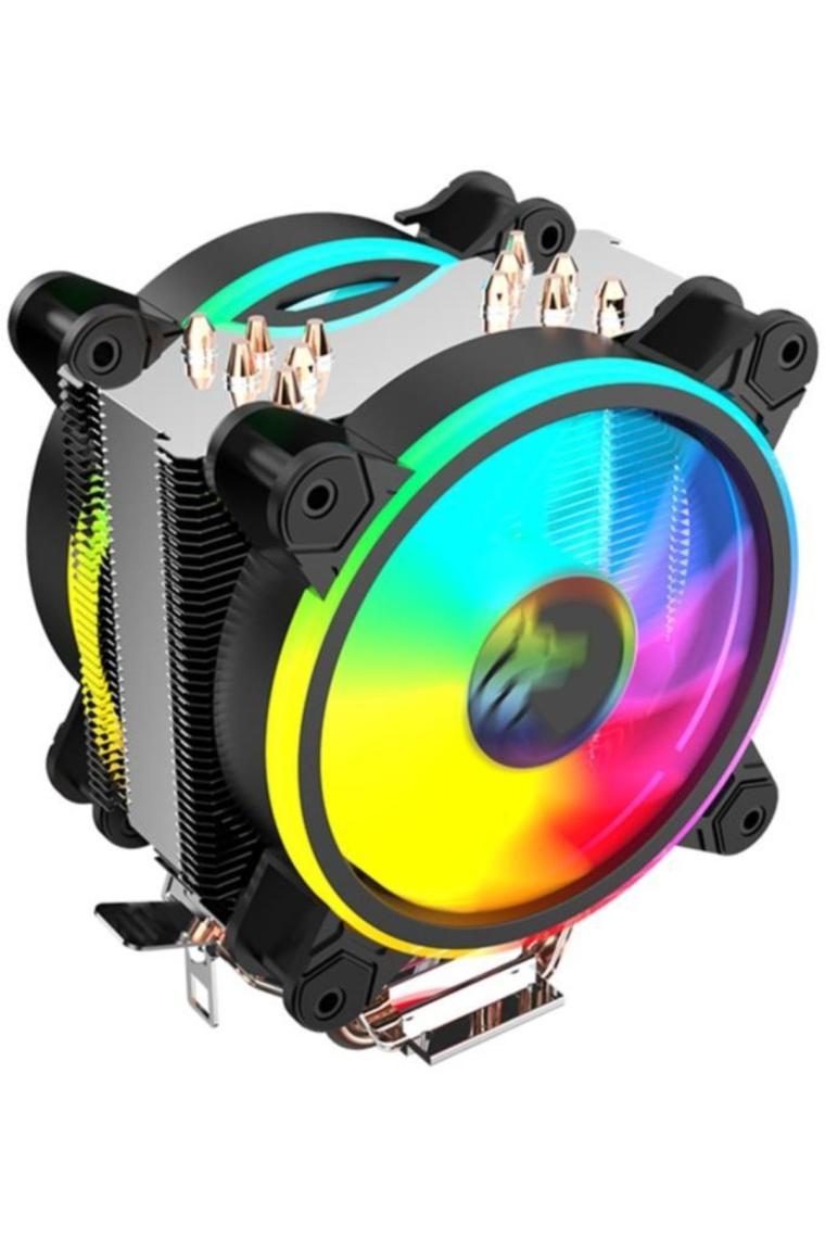 Gemetech Hd6.2 Pro Cpu Soğutucu 2x12 Cm Led Fan Intel-amd-2011 Soket