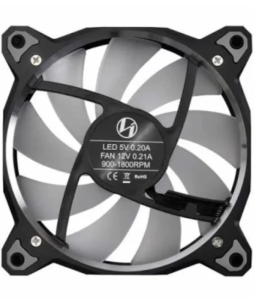 Lian Li Bora Digital Silver 3 x 120 mm RGB Kasa Fanı