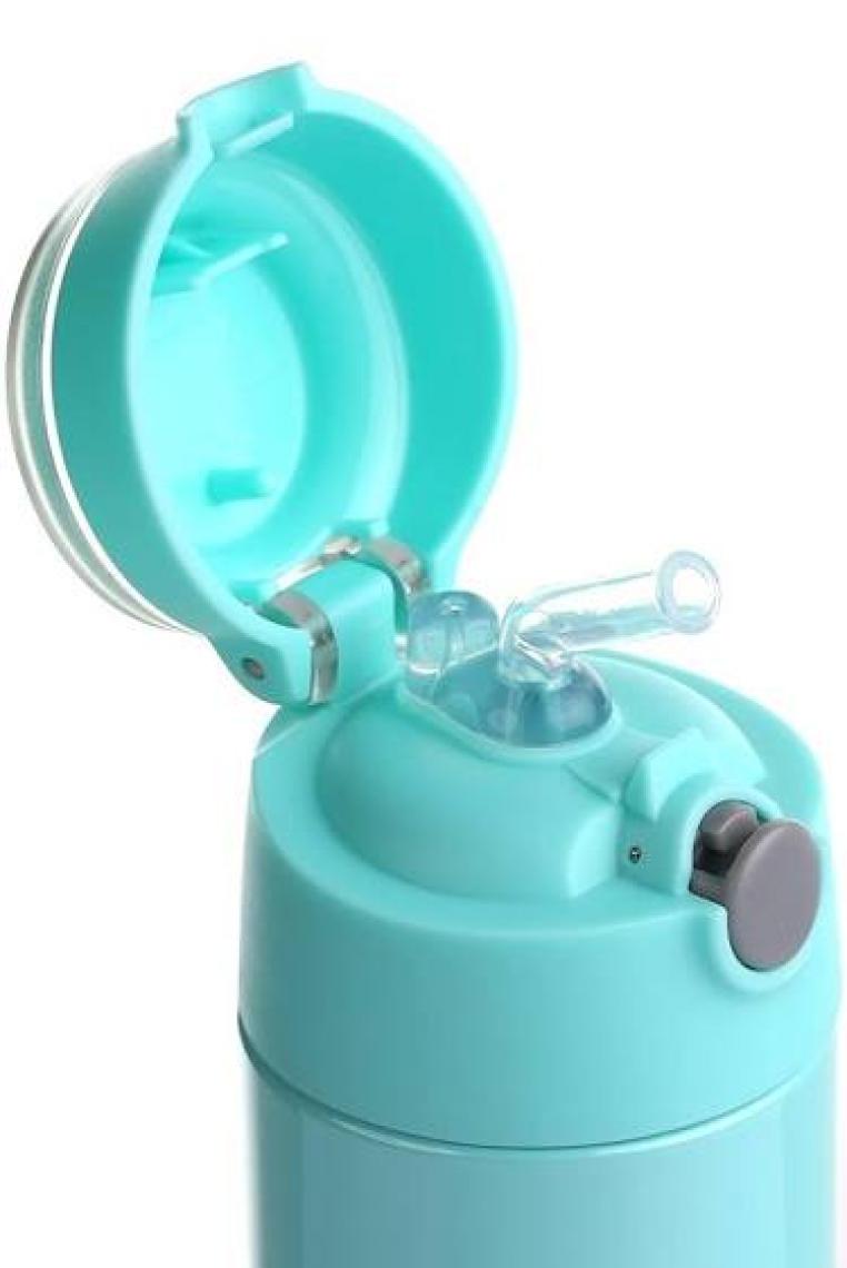 Baby Plus Çelik Termoslu Matara 350ml Pembe