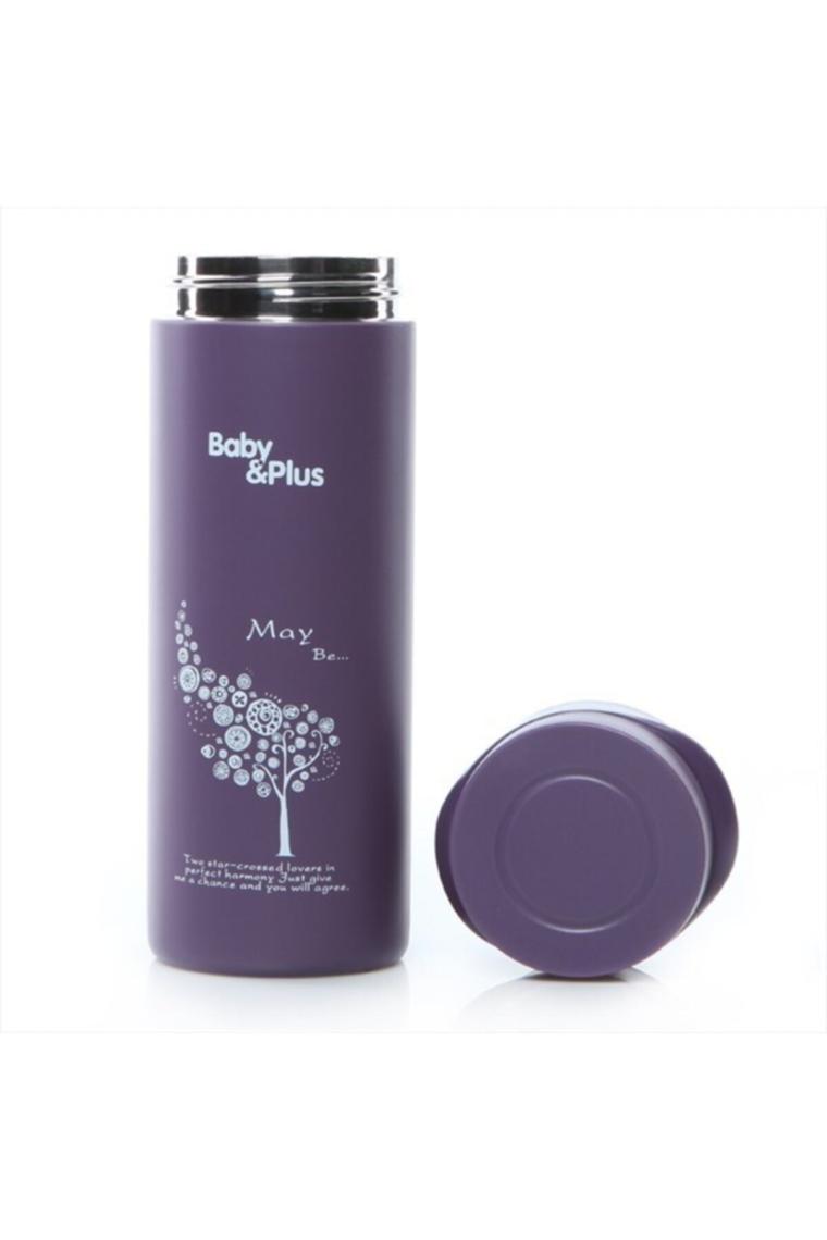 Paslanmaz Çelik Mama Termosu 350 Ml Mor Byp-Sh4060P