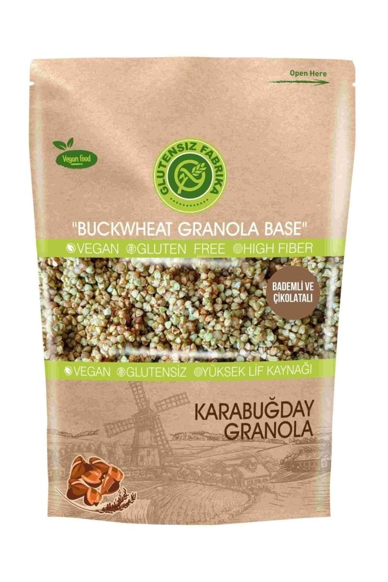 Yulaf & Karabuğday Granola 300 gr badem Ve Çikolatalı