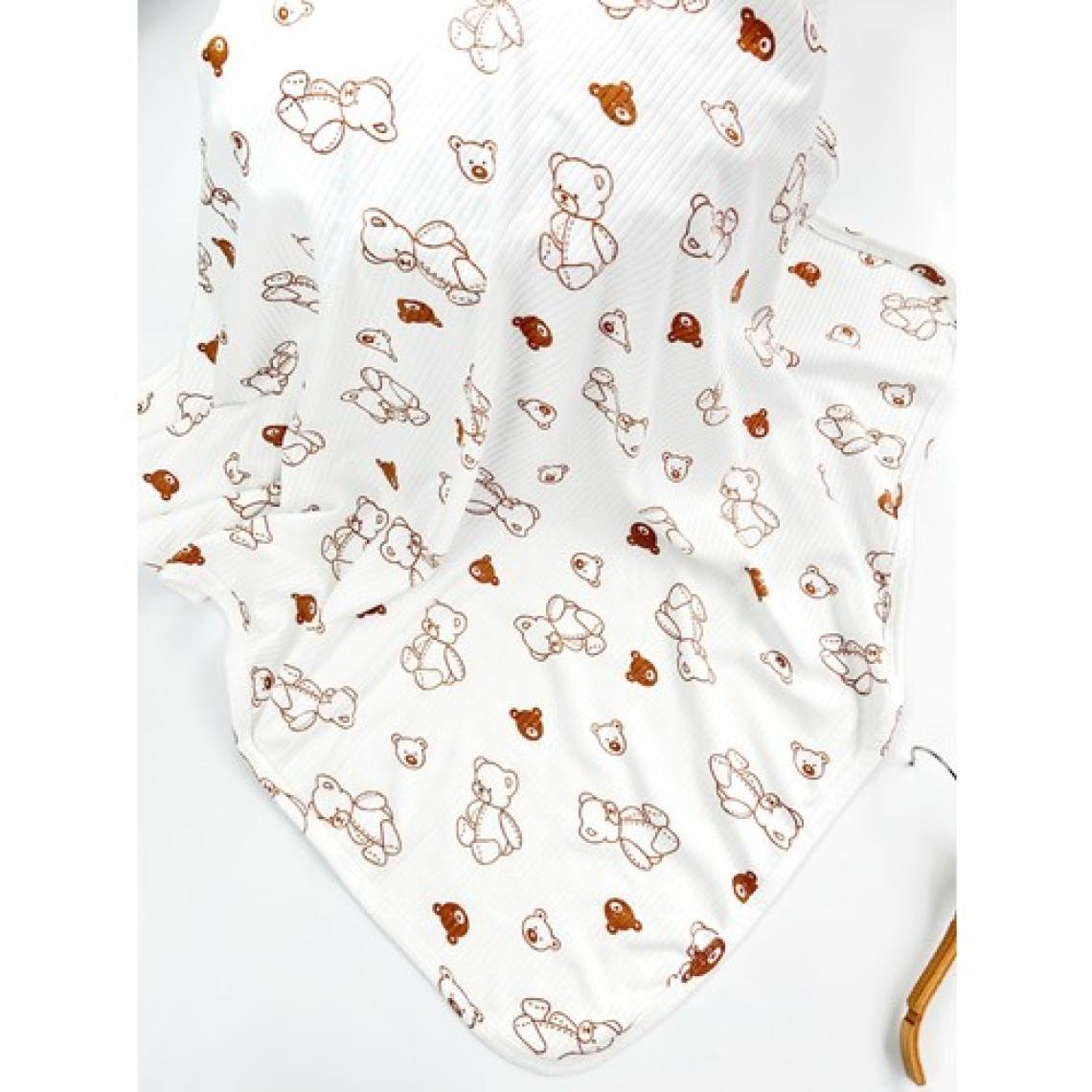 Omy Desenli Battaniye&kundak 85 x 90  cm  Pamuklu Kumaş