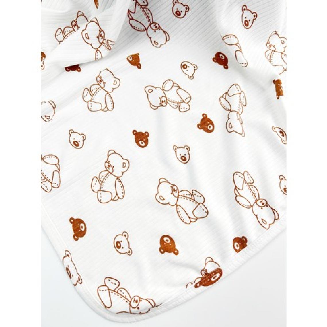 Omy Desenli Battaniye&kundak 85 x 90  cm  Pamuklu Kumaş