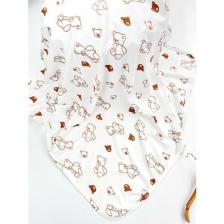 Omy Desenli Battaniye&kundak 85 x 90  cm  Pamuklu Kumaş