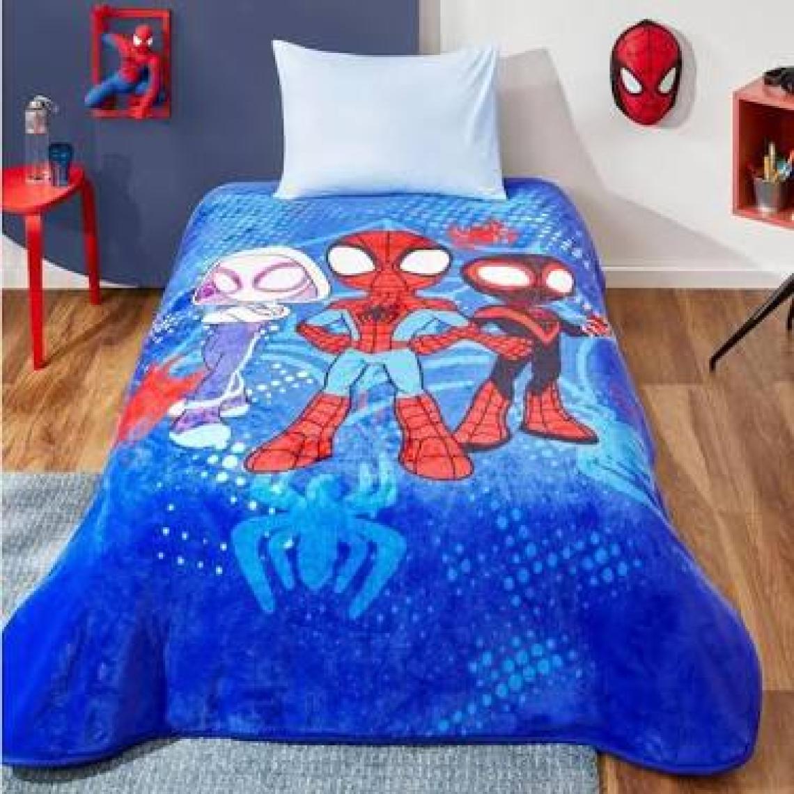 Taç Kristal Taç Lisanslı Disney Spidey And Friends Tek Kişilik Battaniye