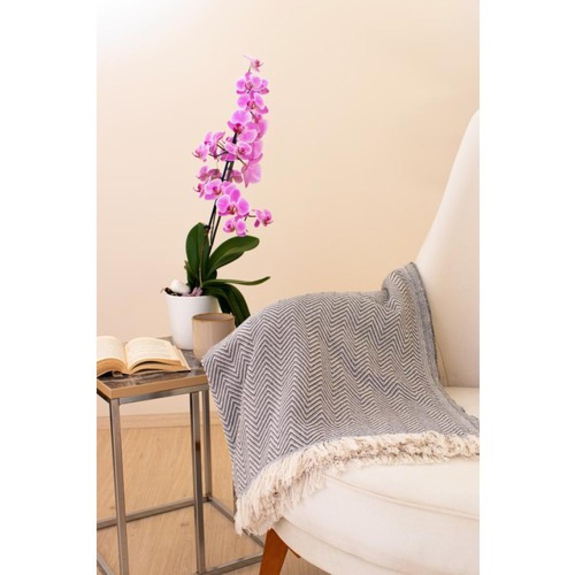 Tabu Home Dokuma Cozy Comfort Koyu Gri Tv Örtüsü