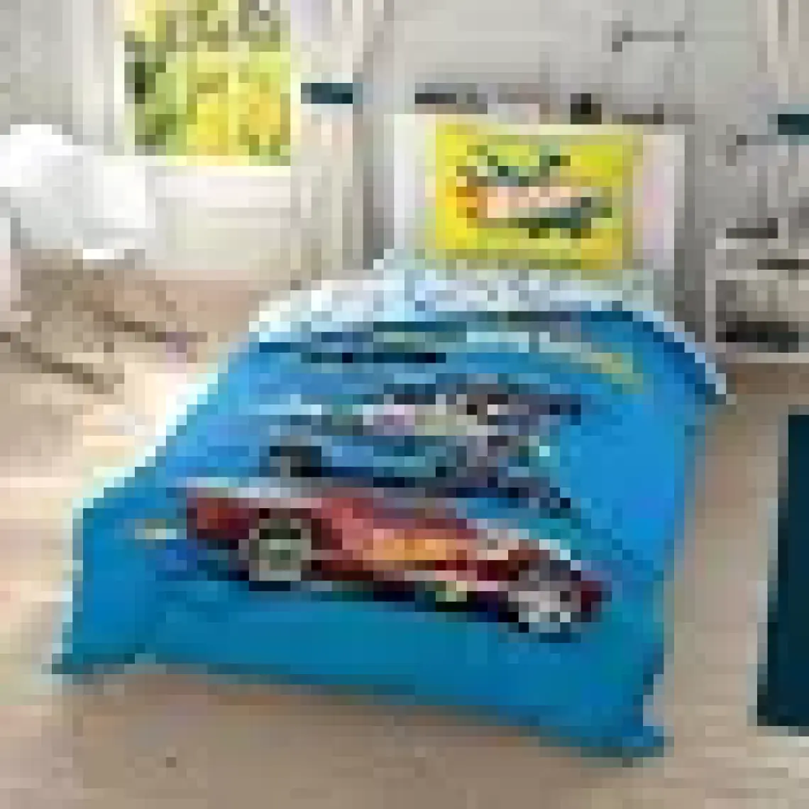 Taç Lisanslı Tek Kişilil Hot Wheels Speed Battaniye