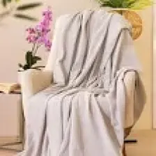 Tabu Home Dokuma Cozy Comfort Gri Tv Örtüsü