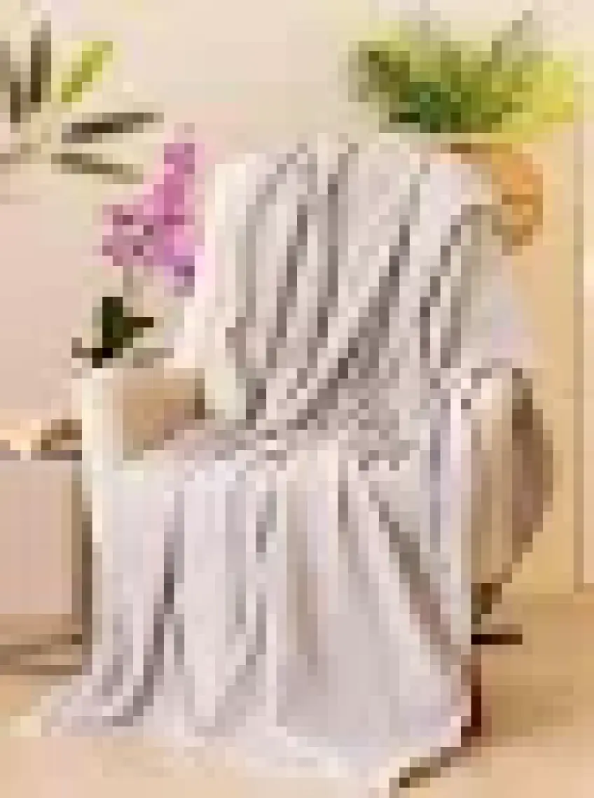Tabu Home Dokuma Cozy Comfort Gri Tv Örtüsü