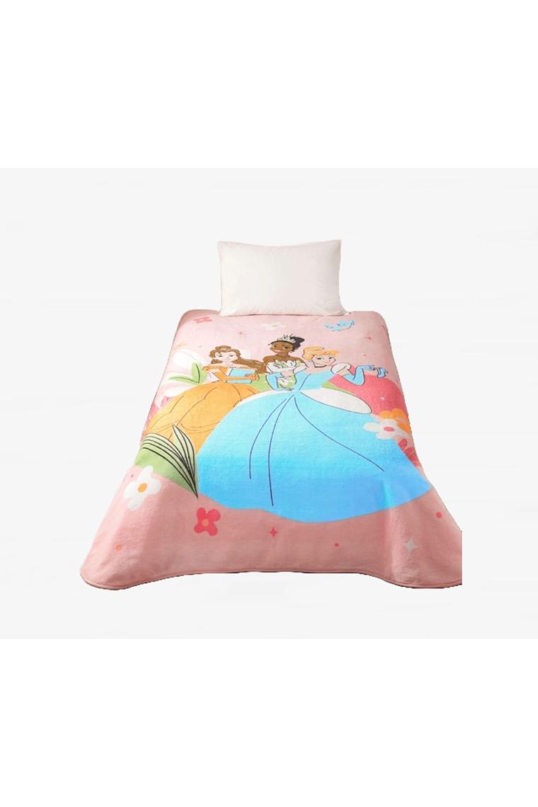 Taç Lisanslı Disney Princesses Fun Together Tek Kişilik Battaniye