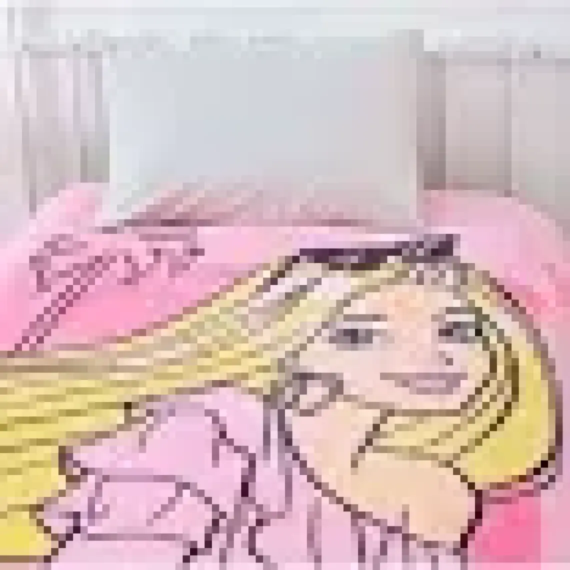 Taç Lisanslı Tek Kişilik Barbie Gırl Power Battaniye