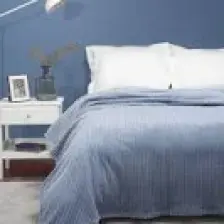 Karaca Home Joena İndigo Tek Kişilik Battaniye