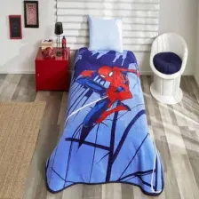 Taç Kristal Taç Lisanslı Disney Spiderman Original Tek Kişilik Battaniye