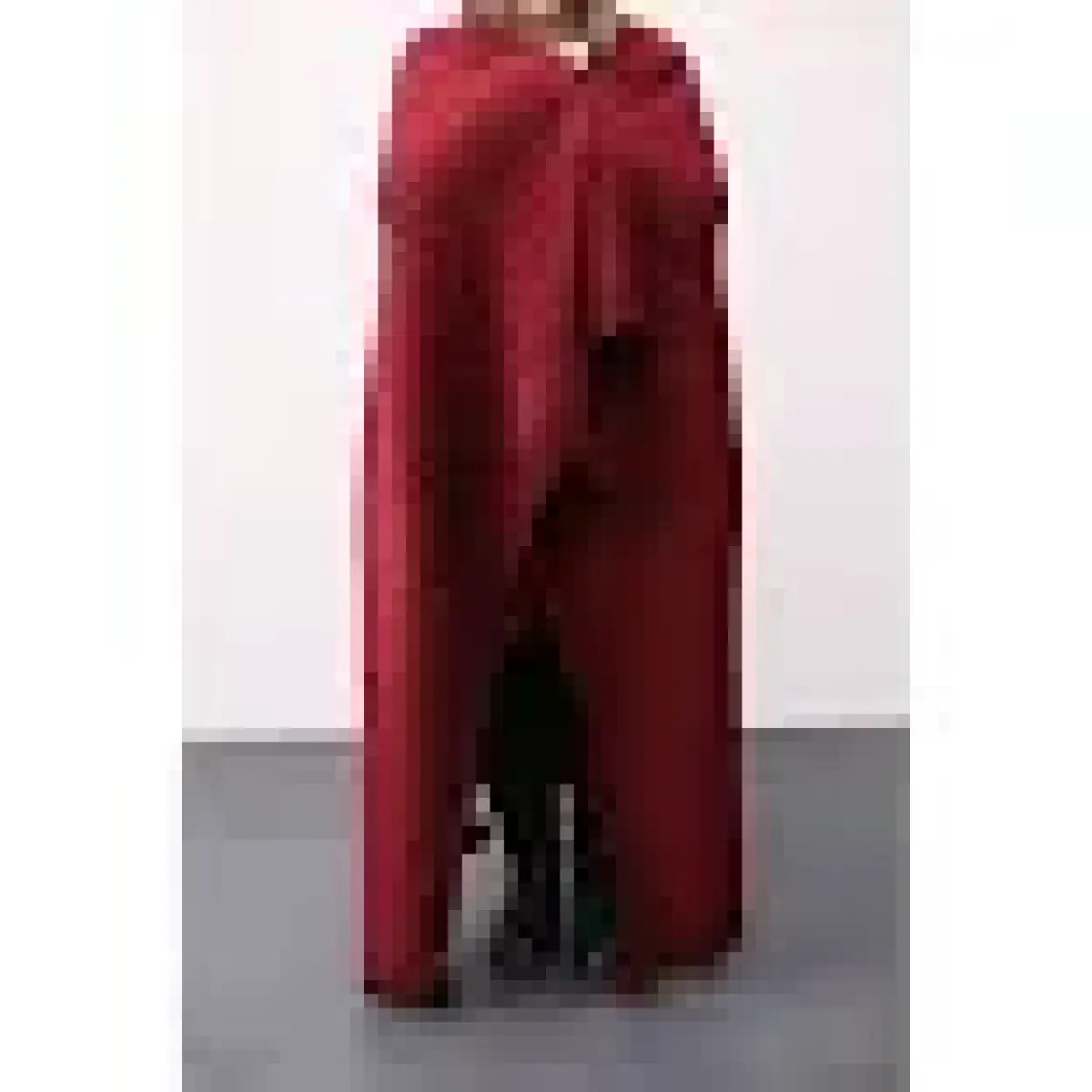 Biocotton Triko Ponponlu Örgü Tv Battaniyesi - Bordo