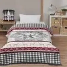 Dolce Bonita Home Tek Kişilik Pamuklu Battaniye Adali