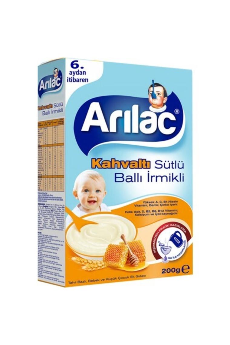 Kahvaltı Sütlü Ballı Irmikli Bebek Ve Küçük Çocuk Ek Gıdası 200 gr