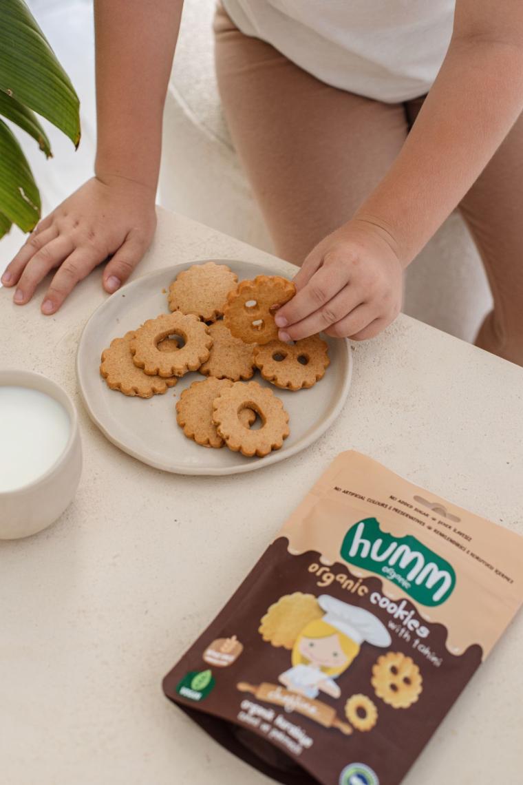 Humm Organic Tahinli ve Pekmezli Kurabiye 55 gr