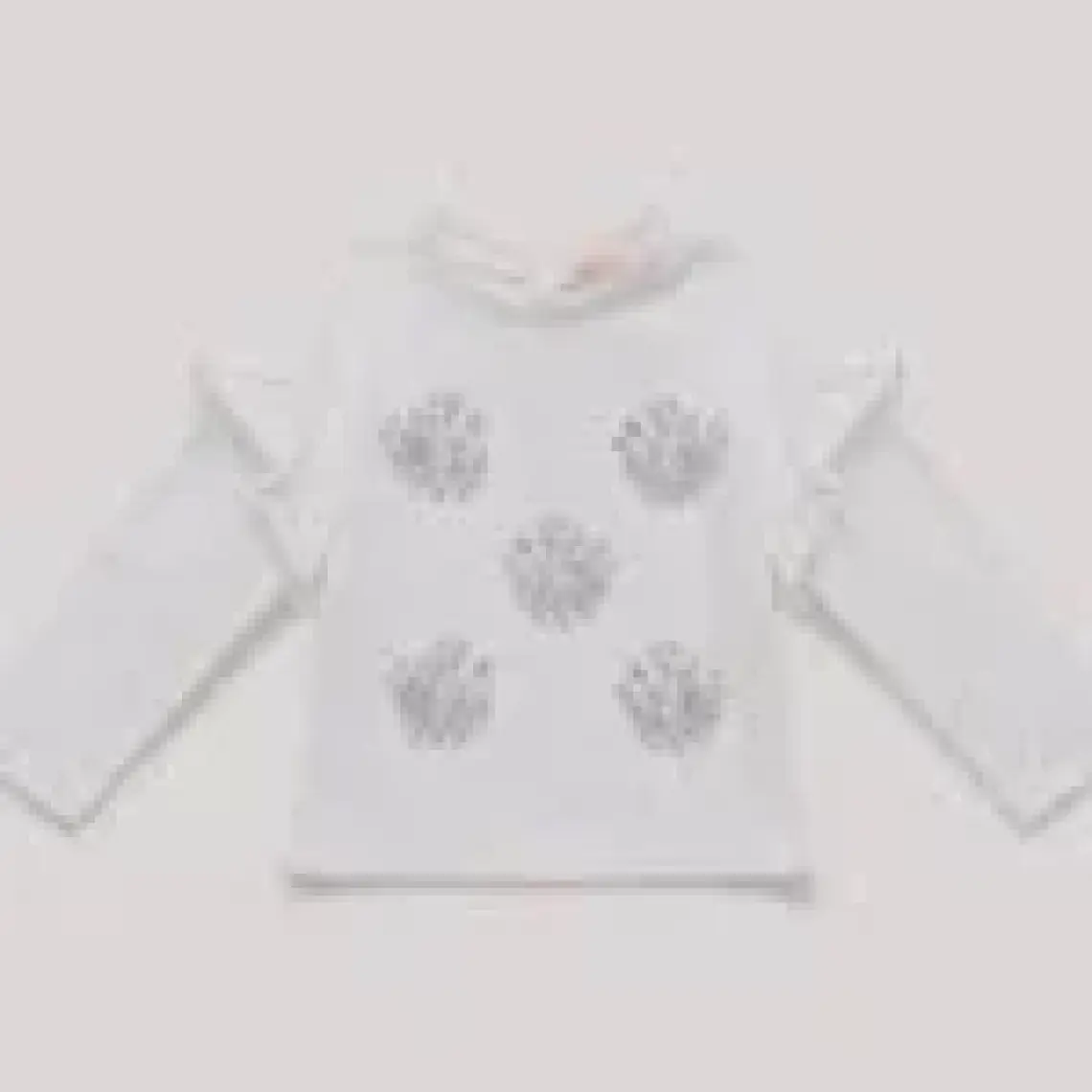 GB Baby Bg Store Kız Bebek Ekru T-Shirt