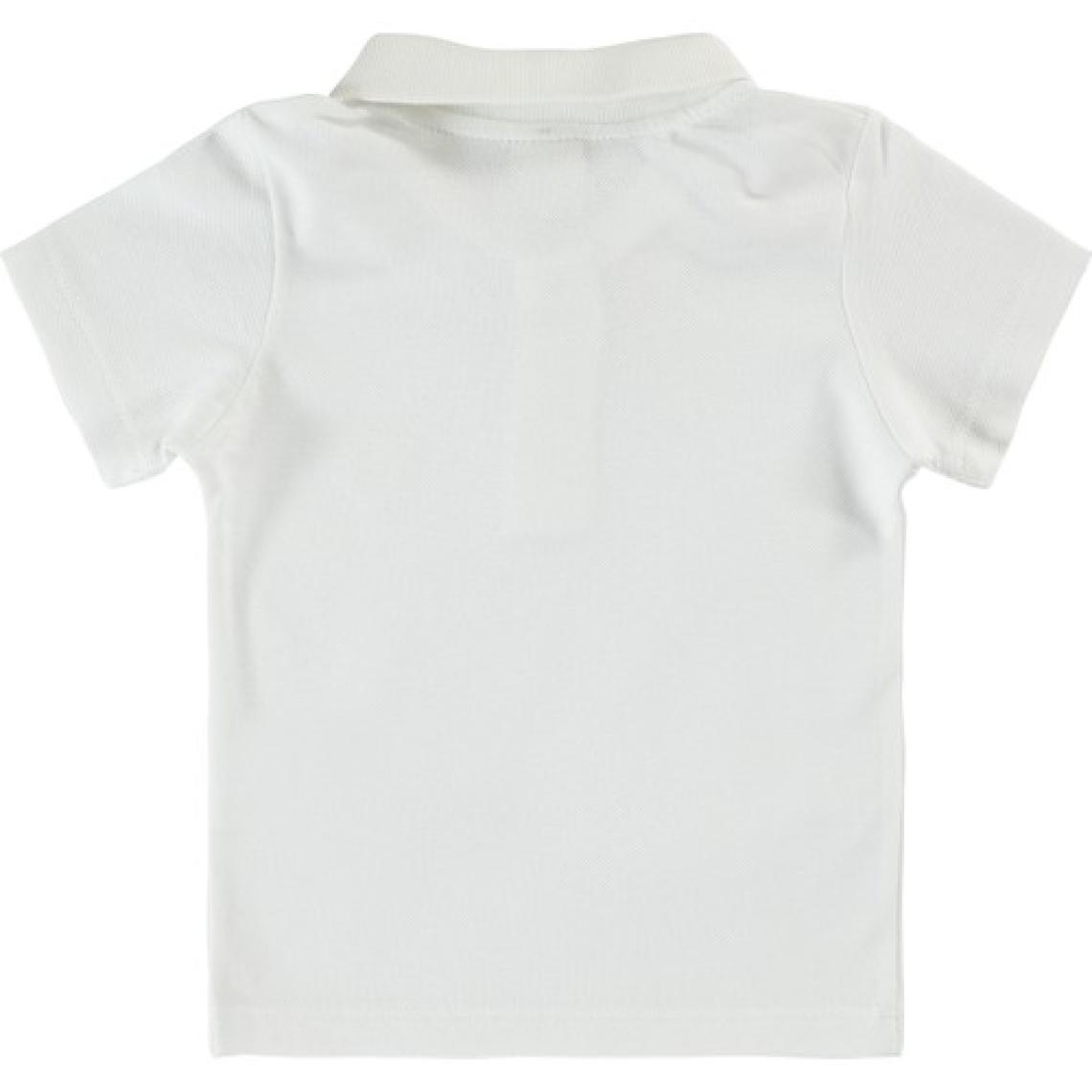 Civil Baby Erkek Bebek Tişört 6-18 Ay Beyaz