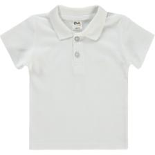 Civil Baby Erkek Bebek Tişört 6-18 Ay Beyaz