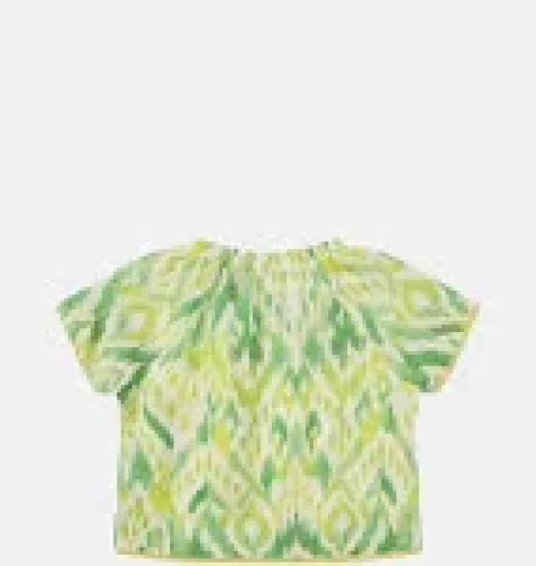 Gb Baby Layette Bg Store Kız Bebek Desenli Bluz 23SS0BG2541