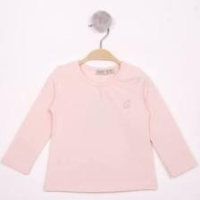 Toontoy Kız Bebek Göğsü Nakışlı T-Shirt