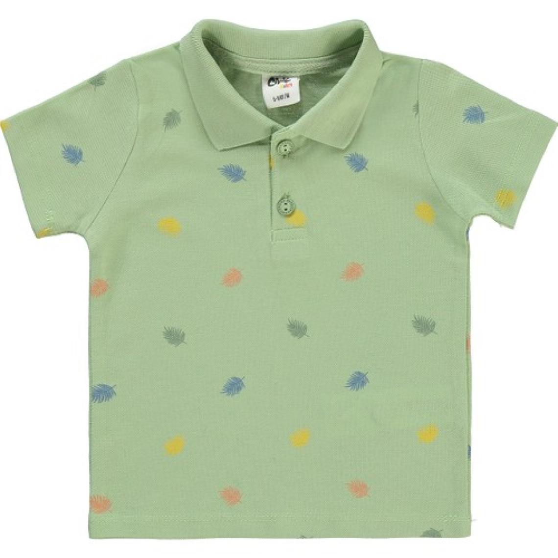 Civil Baby Erkek Bebek Tişört 6-18 Ay Soft Yeşil