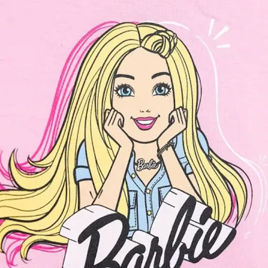 Mattel Barbie Tshirt Kız Bebek