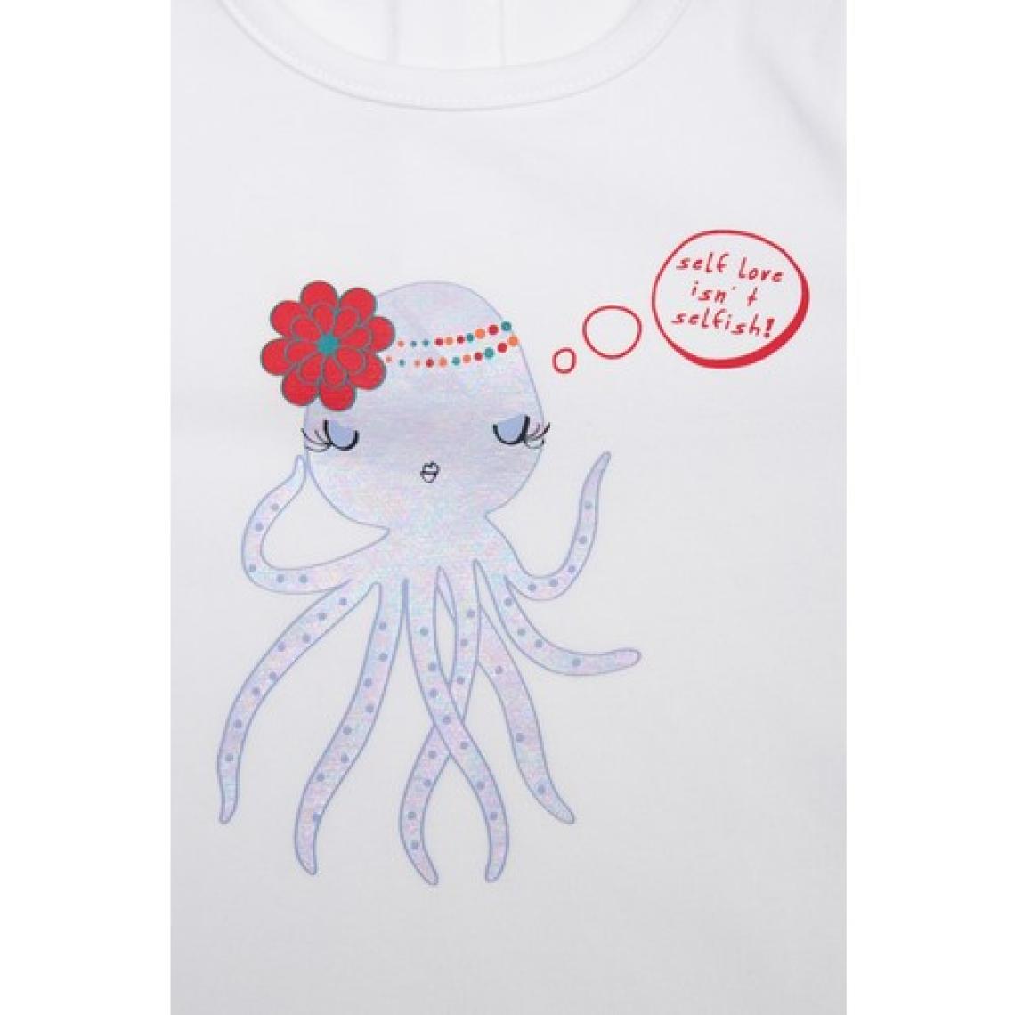 Gb Baby Layette  Kız Bebek Beyaz Tshirt 23SS1BG2542