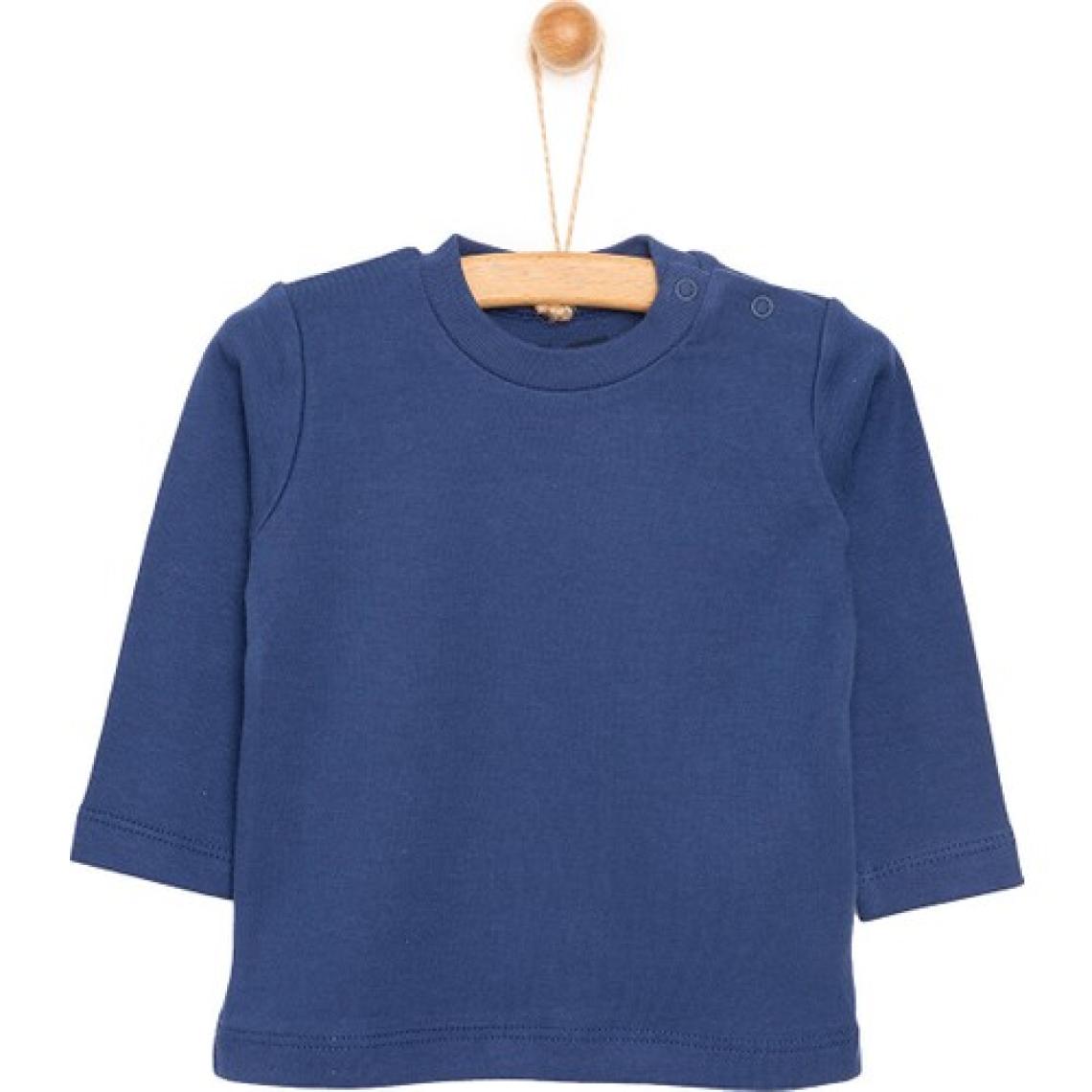 HelloBaby HelloBaby Basic Interlok Uzun Kol Tshirt Erkek Bebek